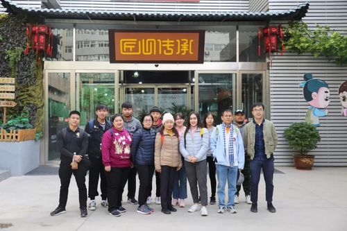 封龙书院文化园 泰国留学生在参观和体验中感受中国优秀传统文化